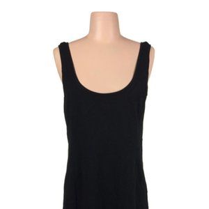 Ann Taylor Womens Black Ponte Knit Loose Fit Dress